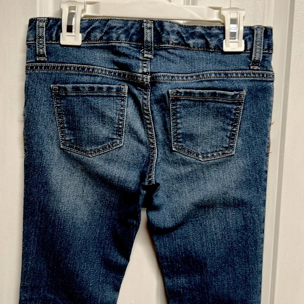 Old Navy Blue Denim 5 Pocket Skinny Childs Jeans Size 8